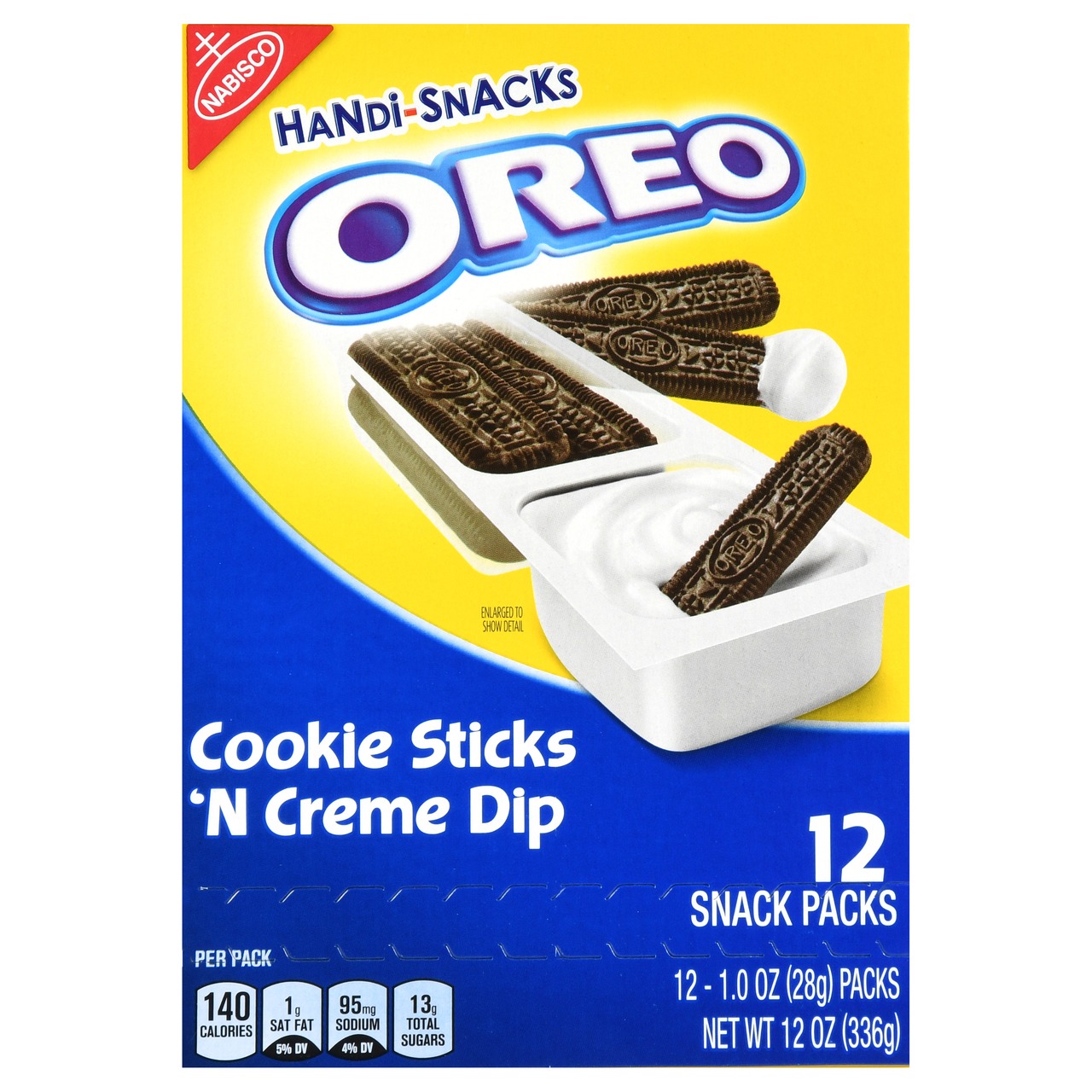 OREO Cookie Sticks 'N Crme Dip Snack
