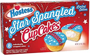 Hostess Patriotic Cupcakes Limited Edition 360g