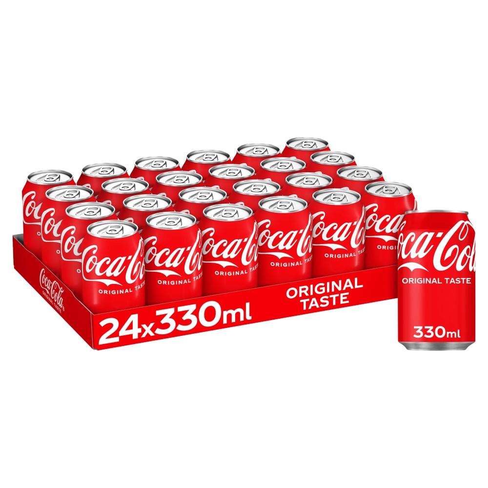 Coca-Cola 330mL Cans, 24 Pack