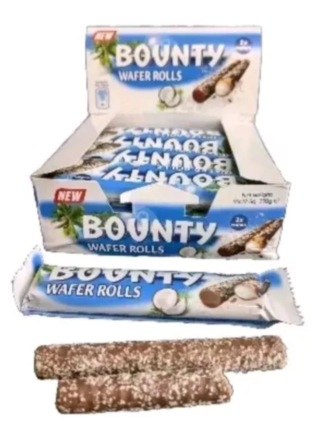 Bounty Wafer Rolls 22.5g – Pack of 12