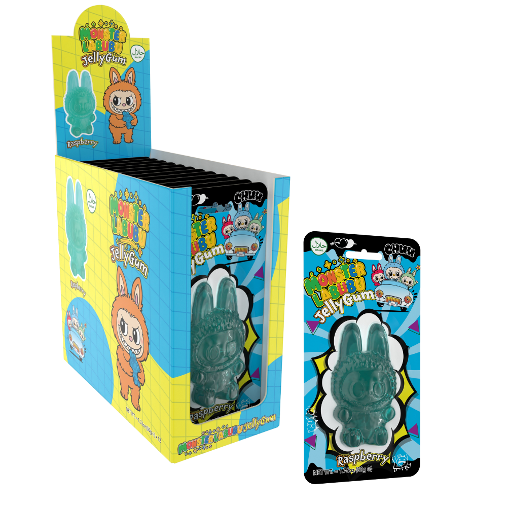 Monster Labubu Raspberry Jelly Gum 50g