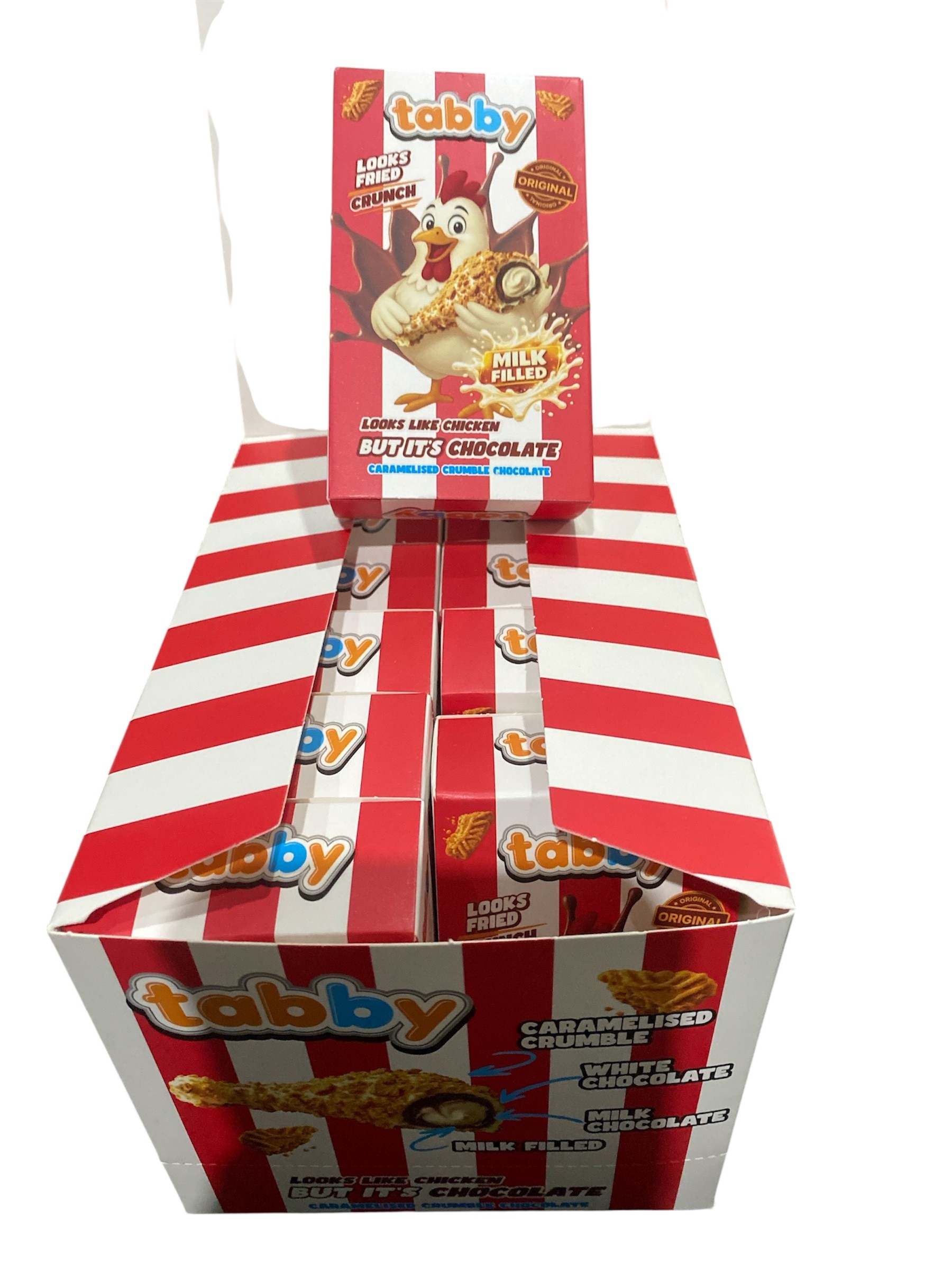 Tabby chocolate Chicken Drumstick (12x50g)1