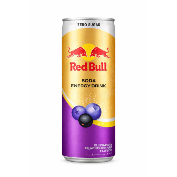 Red Bull Soda Drink Blueberry Blackcurrant - Pack of 24 x 250ml ...